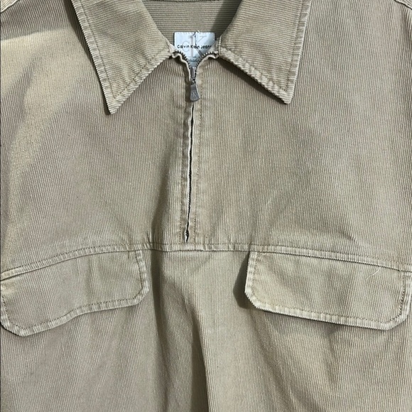 Calvin Klein Tan Corduroy Jacket - Picture 10 of 10